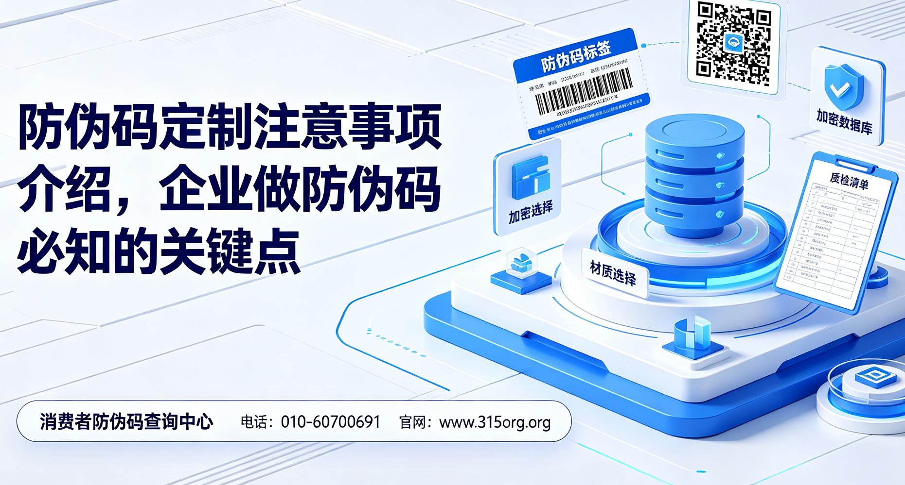 防伪码定制注意事项介绍，企业做防伪码必知的关键点