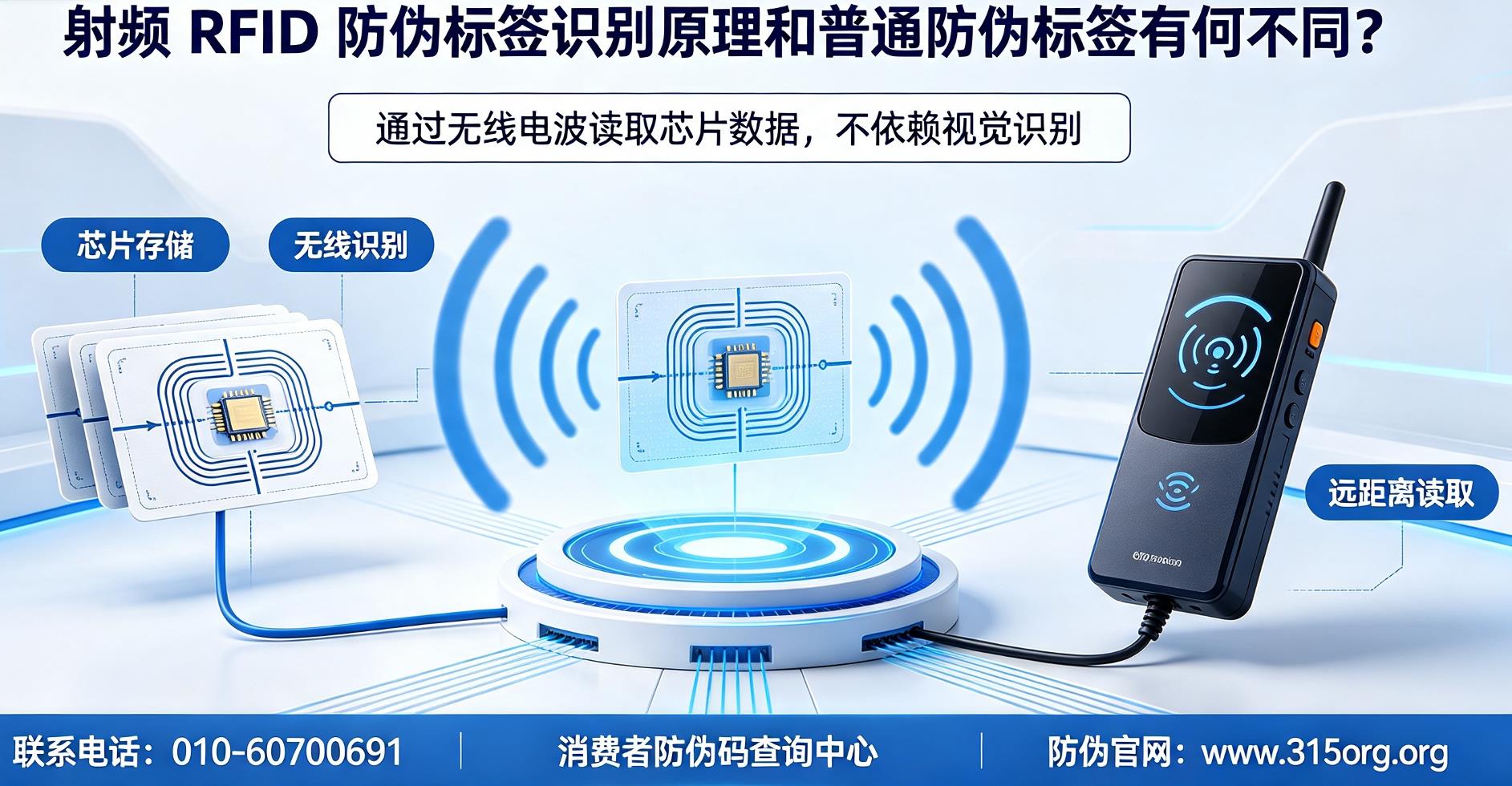 射频 RFID 防伪标签识别原理和普通防伪标签有何不同？