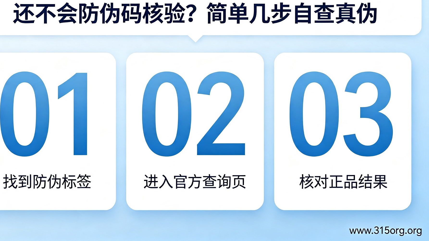 还不会防伪码核验？简单几步自查真伪