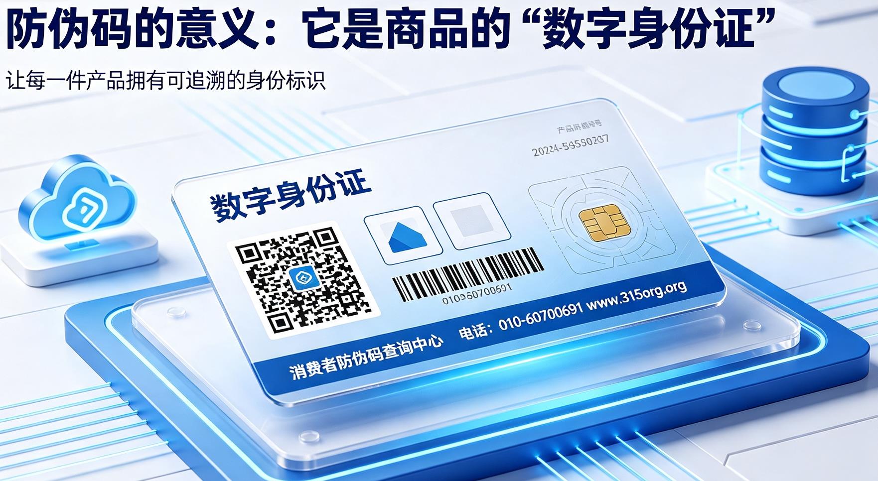 防伪码的意义：它是商品的"数字身份证"