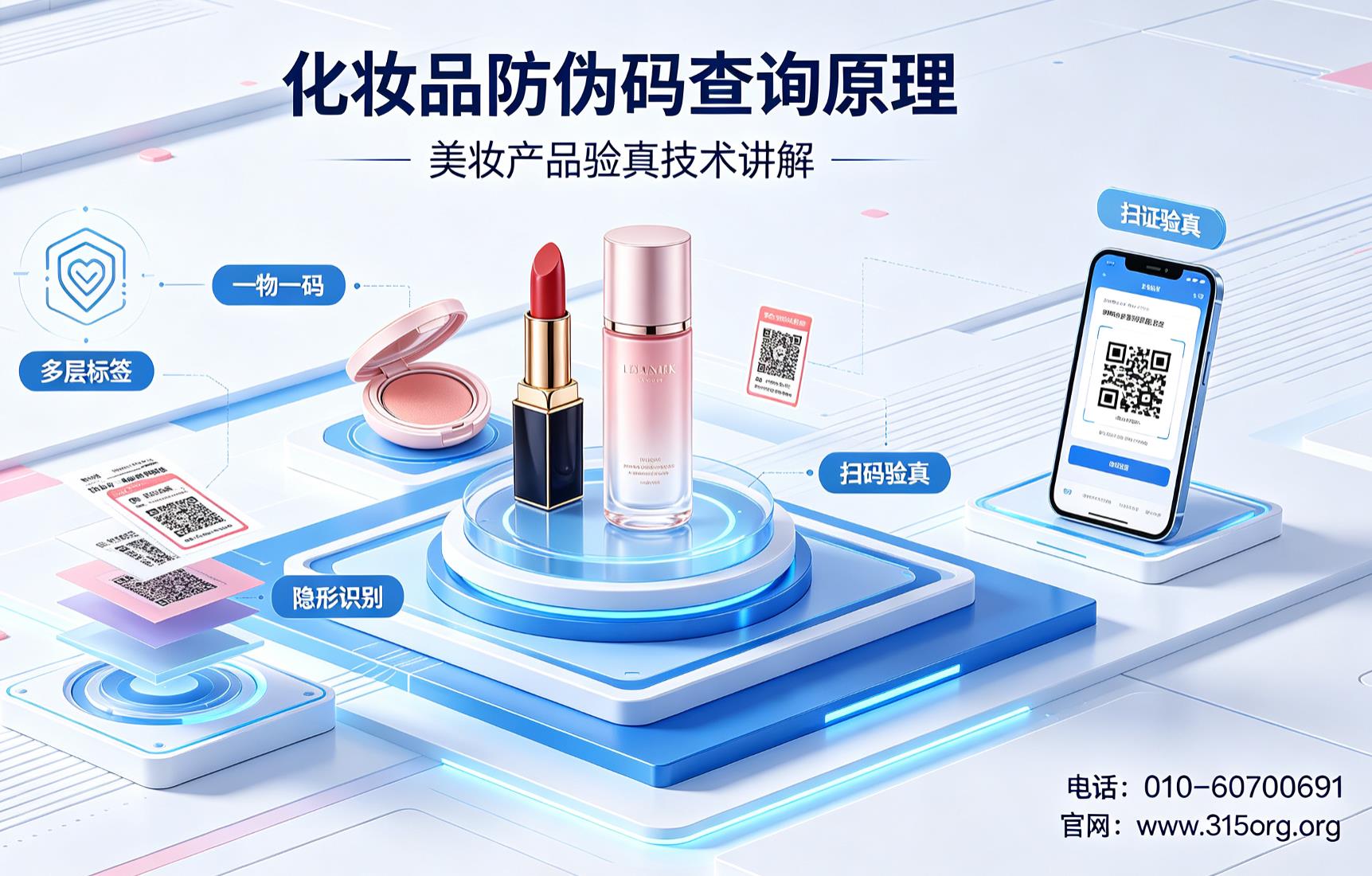 化妆品防伪码查询原理，美妆产品验真技术讲解