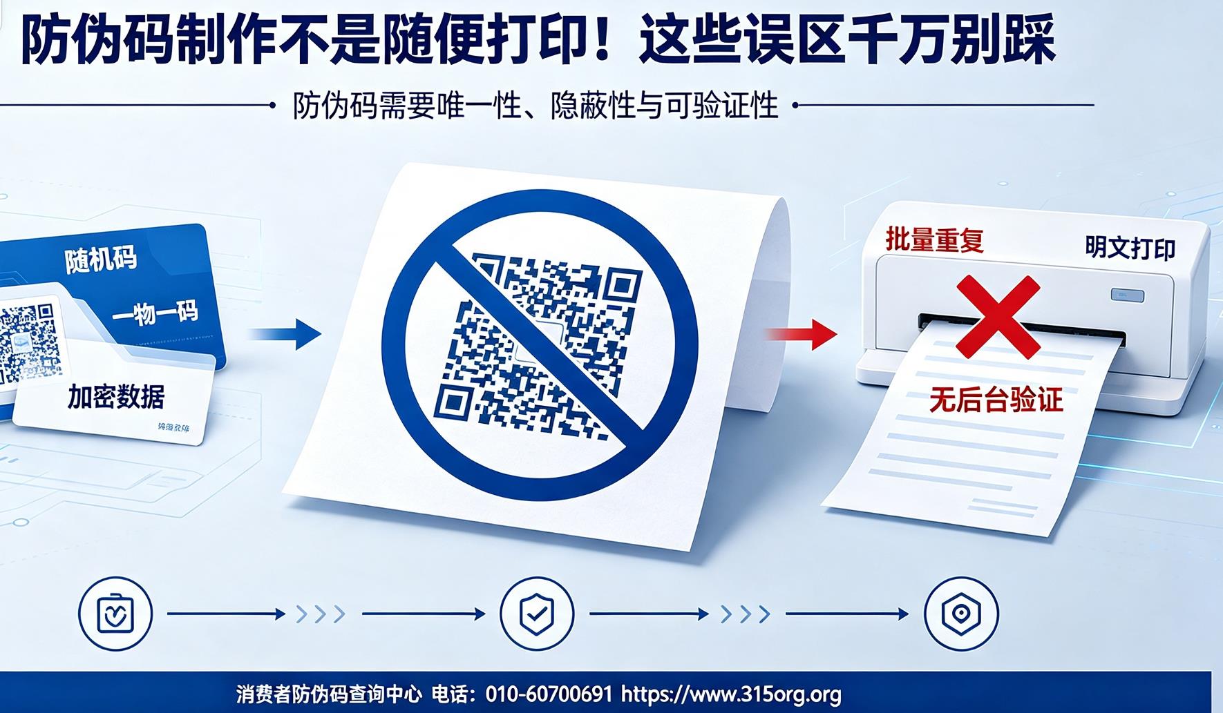 防伪码制作不是随便印刷！这些误区千万别踩
