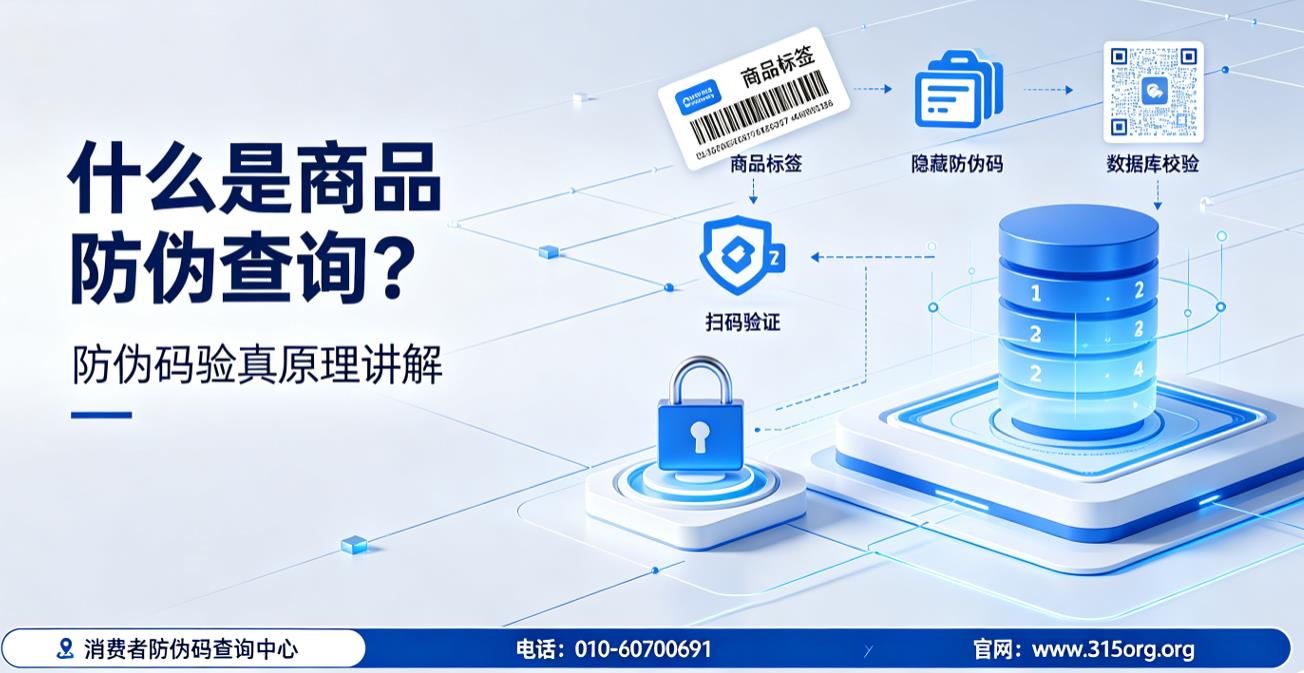 什么是商品防伪查询？防伪码验真原理讲解