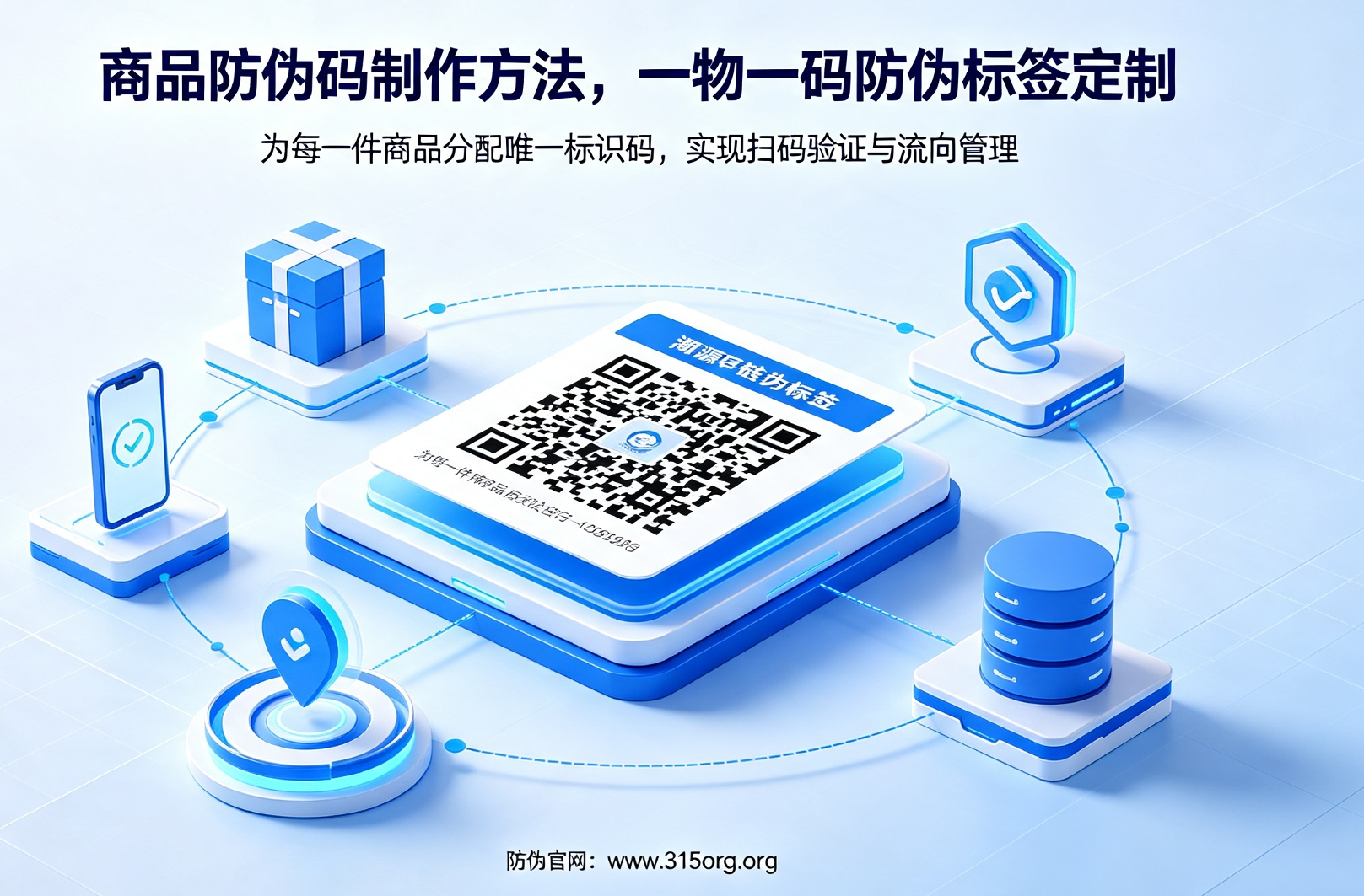 商品防伪码制作方法，一物一码防伪标签定制