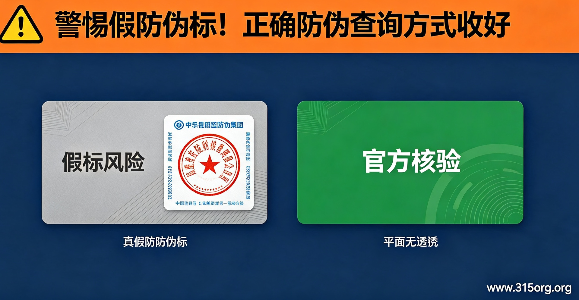 警惕假防伪标！正确防伪查询方式收好