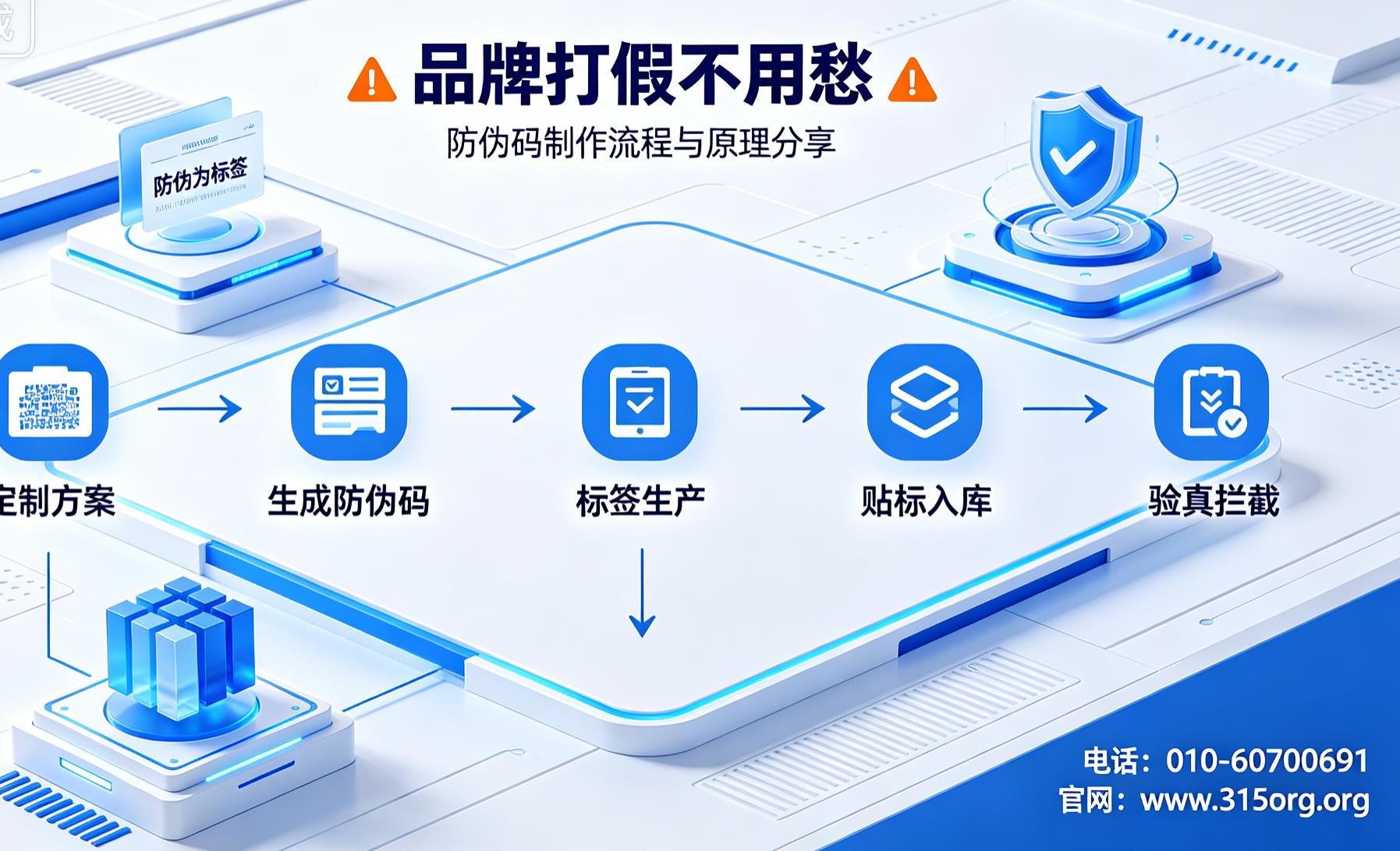 品牌打假不用愁，防伪码制作流程与原理分享