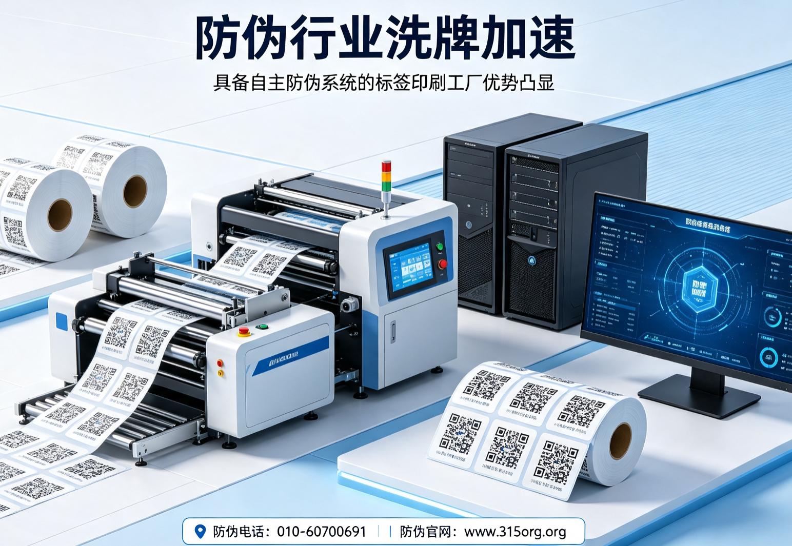 防伪行业洗牌加速：具备自主防伪系统的标签印刷工厂优势凸显