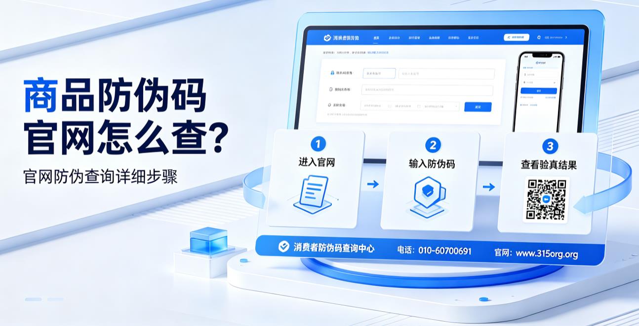 商品防伪码官网怎么查？官网防伪查询详细步骤