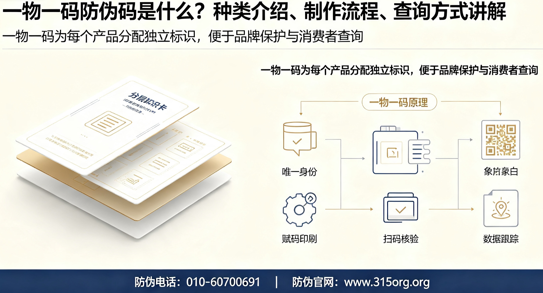 一物一码防伪码是什么？种类介绍、制作流程、查询方式讲解