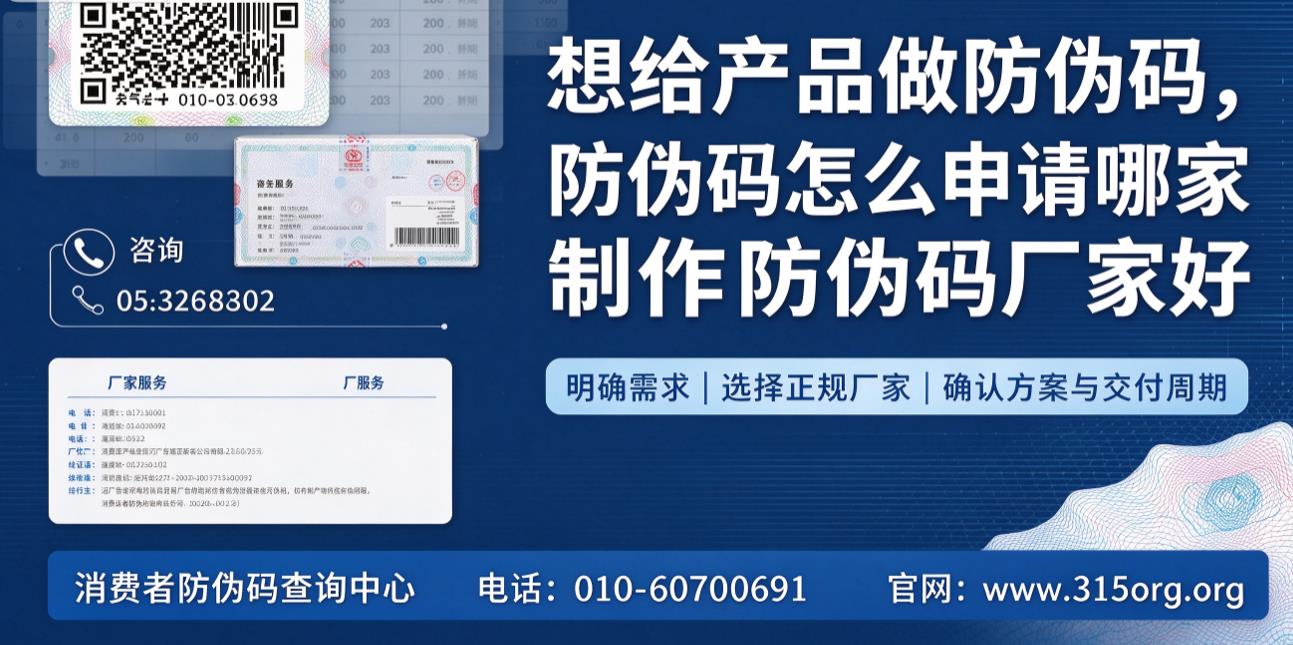 想给产品做防伪码,防伪码怎么申请哪家制作防伪码厂家好 想给产品做防伪码,防伪码怎么申请哪家制作防伪码厂家好