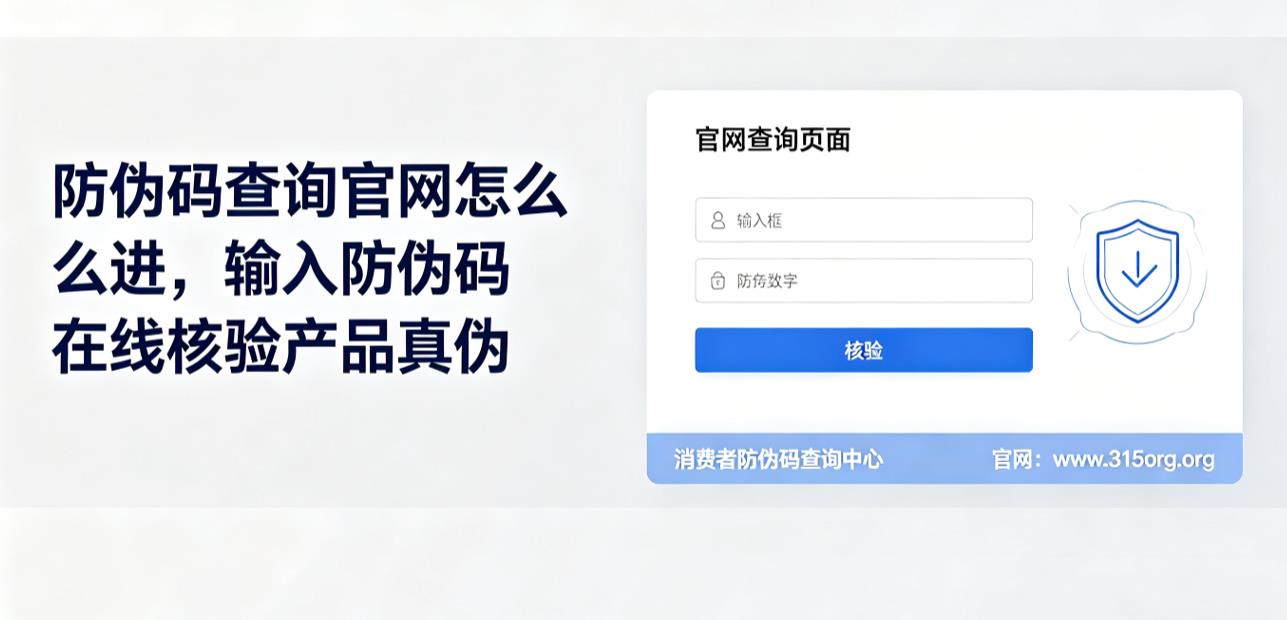 防伪码查询官网怎么进,输入防伪码在线核验产品真伪 防伪码查询官网怎么进,输入防伪码在线核验产品真伪
