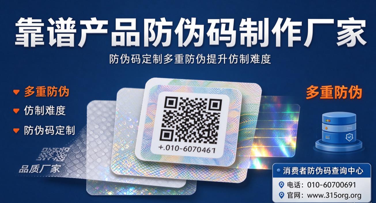 靠谱产品防伪码制作厂家,防伪码定制多重防伪提升仿制难度 靠谱产品防伪码制作厂家,防伪码定制多重防伪提升仿制难度