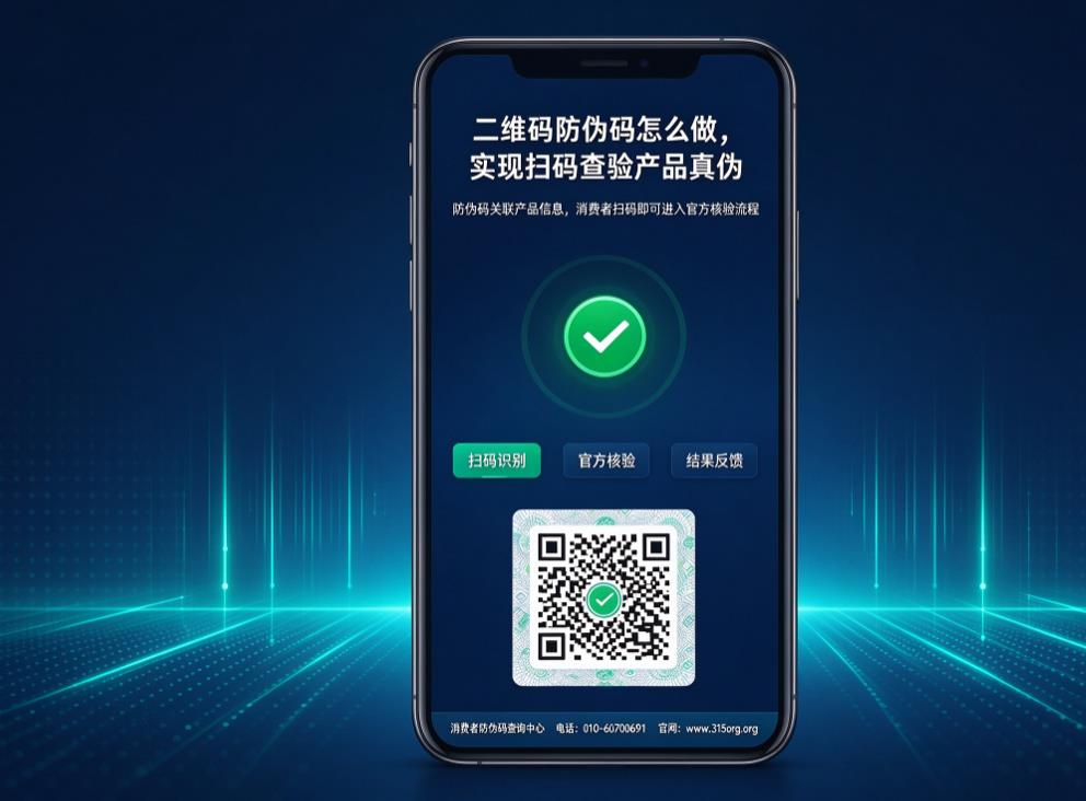 二维码防伪码怎么做,实现扫码查验产品真伪 二维码防伪码怎么做,实现扫码查验产品真伪