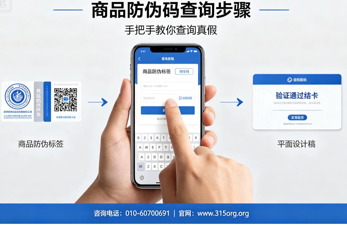 商品防伪码查询步骤，手把手教你查询真假