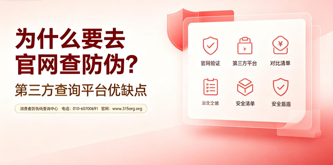 为什么要去官网查防伪？第三方查询平台优缺点