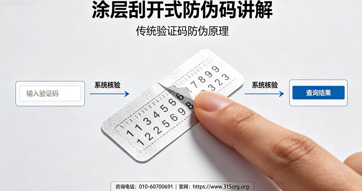 涂层刮开式防伪码讲解，传统验证码防伪原理