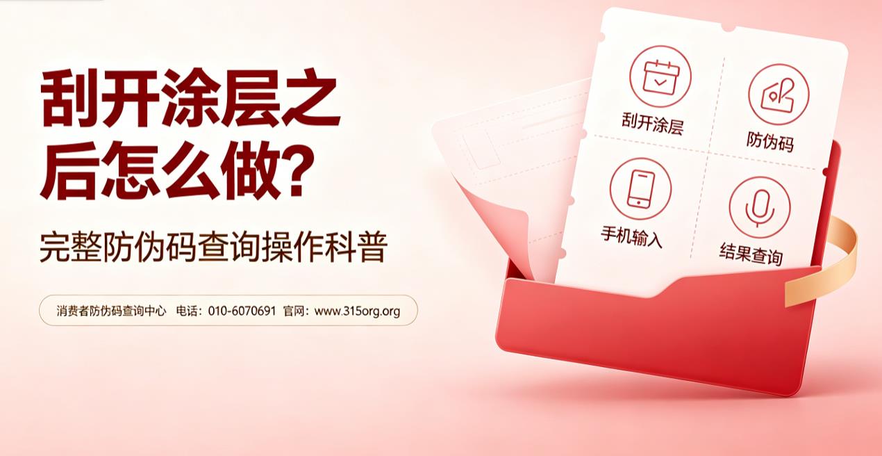 刮开涂层之后怎么做?完整防伪码查询操作科普 刮开涂层之后怎么做?完整防伪码查询操作科普