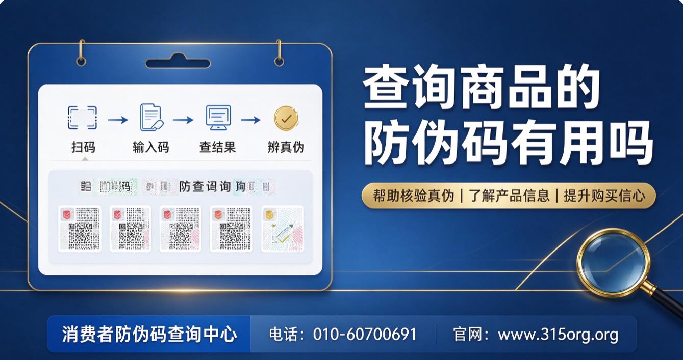 查询商品的防伪码有用吗? 查询商品的防伪码有用吗?
