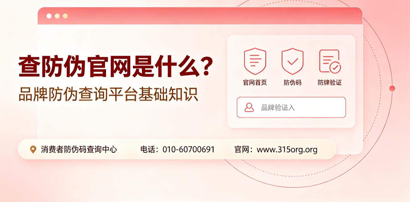 查防伪官网是什么？品牌防伪查询平台基础知识