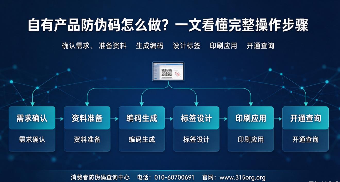 自有产品防伪码怎么做?一文看懂完整操作步骤 自有产品防伪码怎么做?一文看懂完整操作步骤