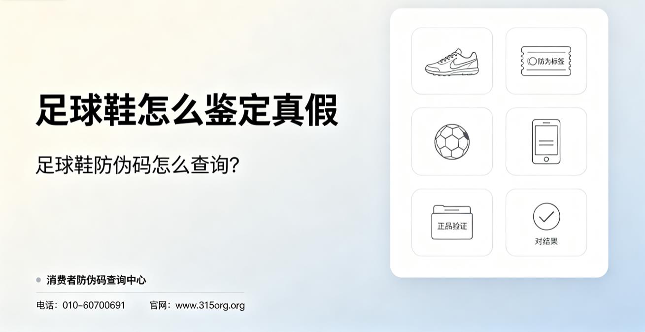足球鞋怎么鉴定真假，足球鞋防伪码怎么查询？