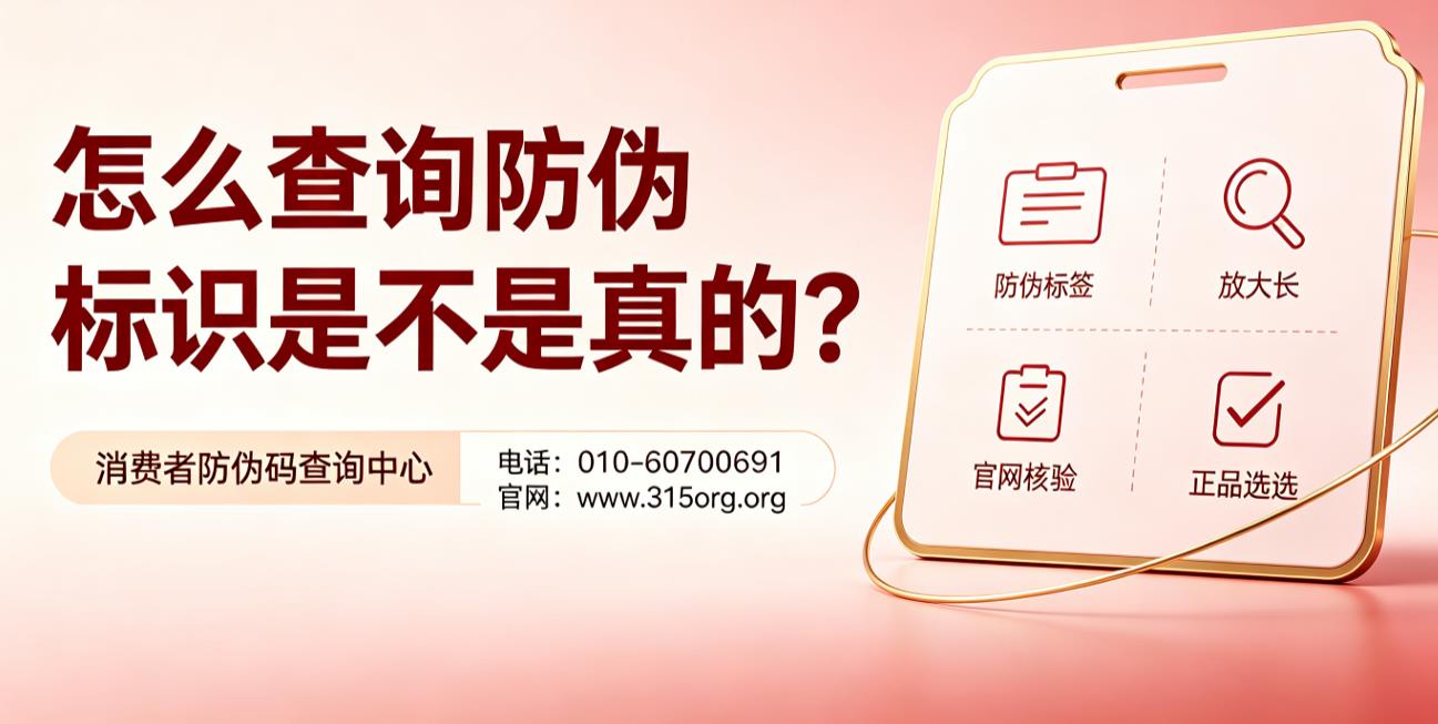 怎么查询防伪标识是不是真的？