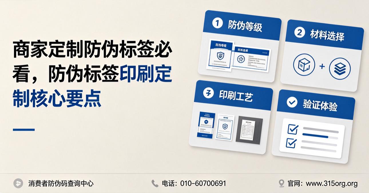 商家定制防伪标签必看,防伪标签印刷定制核心要点 商家定制防伪标签必看,防伪标签印刷定制核心要点
