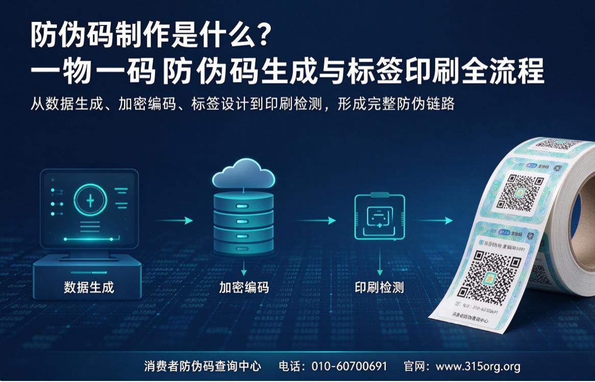 防伪码制作是什么？一物一码防伪码生成与标签印刷全流程