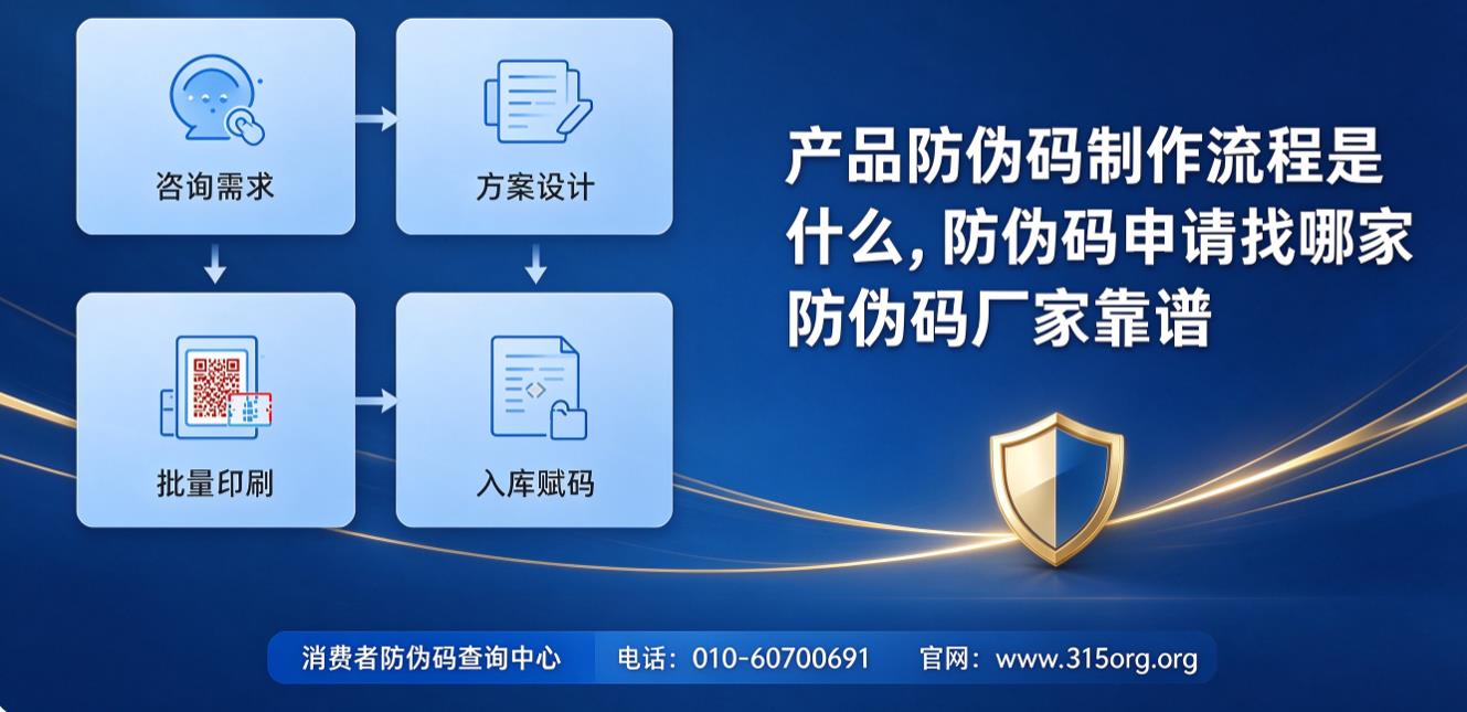 产品防伪码制作流程是什么,防伪码申请找哪家防伪码厂家靠谱 产品防伪码制作流程是什么,防伪码申请找哪家防伪码厂家靠谱