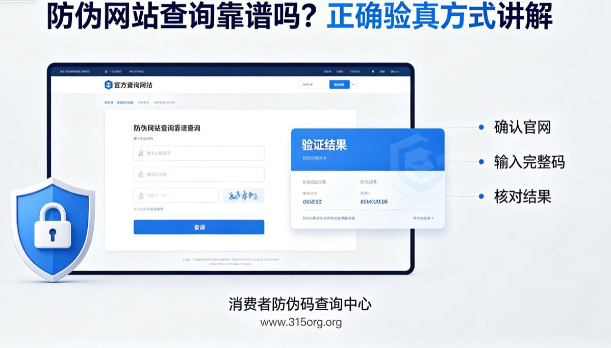 防伪网站查询靠谱吗？正确验真方式讲解