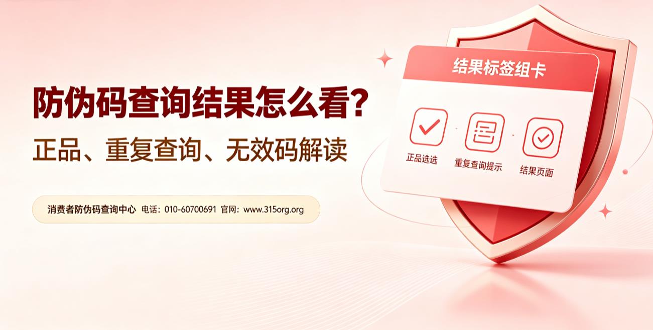 防伪码查询结果怎么看?正品、重复查询、无效码解读 防伪码查询结果怎么看?正品、重复查询、无效码解读