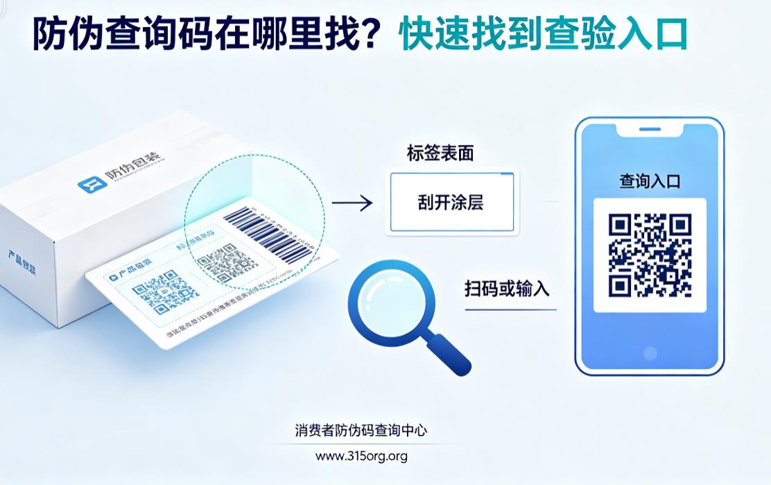 防伪查询码在哪里找？快速找到查验入口
