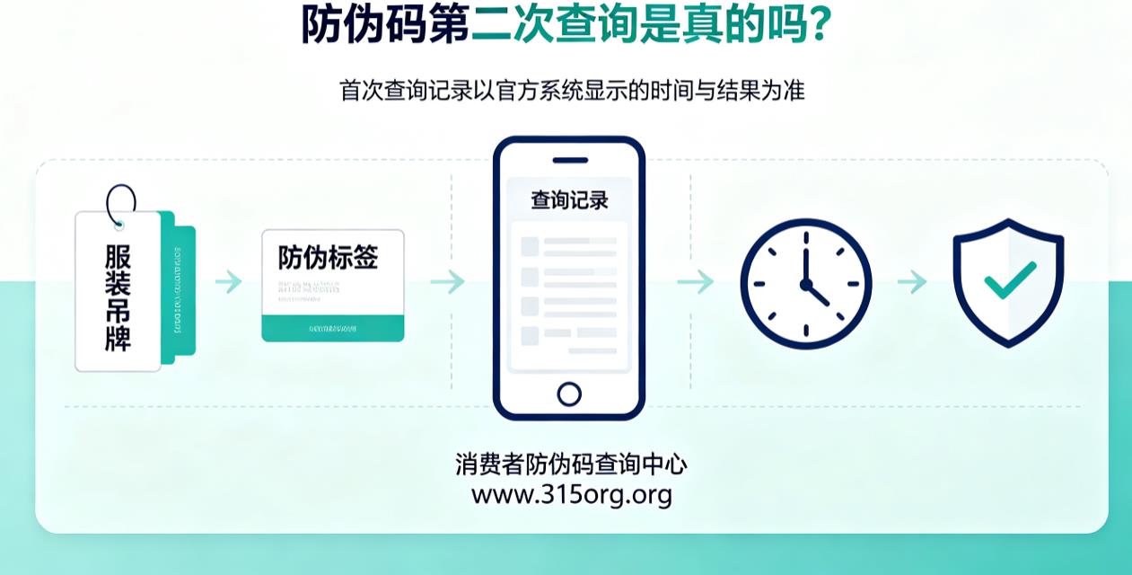 吊牌防伪码查询过一次怎么办？防伪码第二次查询是真的吗？