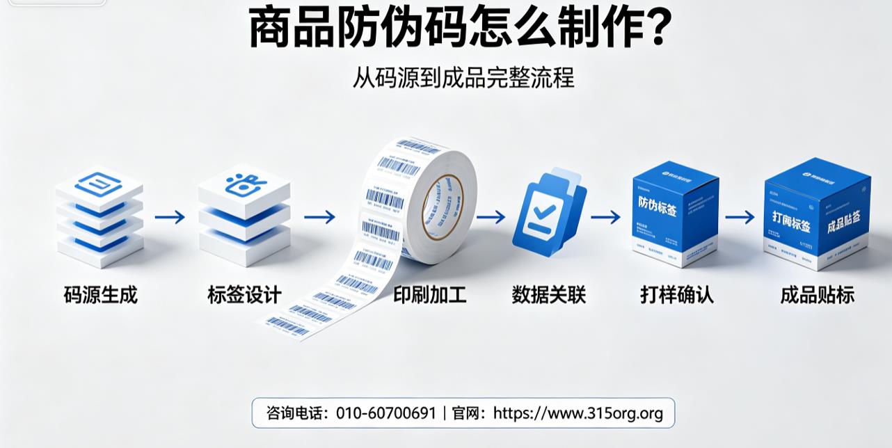 商品防伪码怎么制作？从码源到成品完整流程