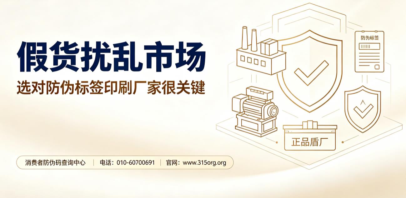 假货扰乱市场，选对防伪标签印刷厂家很关键
