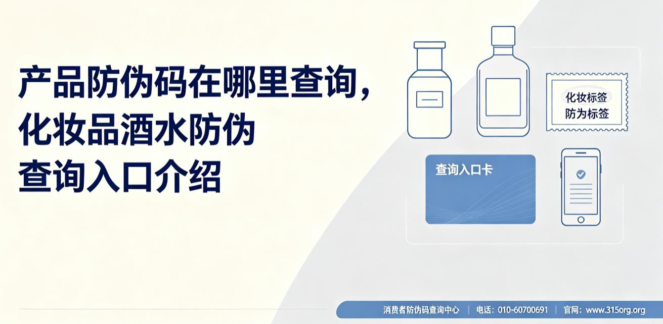 产品防伪码在哪里查询,化妆品酒水防伪查询入口介绍 产品防伪码在哪里查询,化妆品酒水防伪查询入口介绍