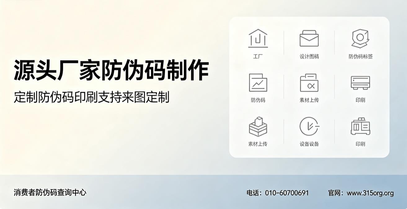 源头厂家防伪码制作，定制防伪码印刷支持来图定制