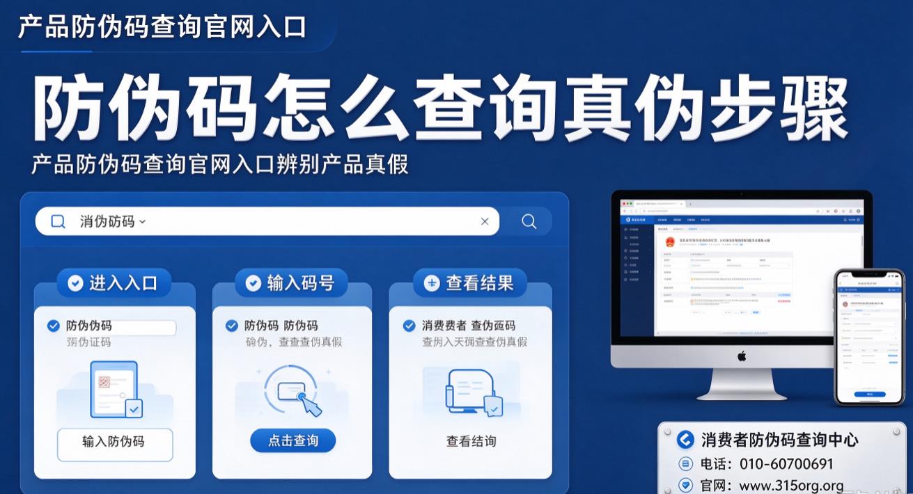 防伪码怎么查询真伪步骤，产品防伪码查询官网入口辨别产品真假