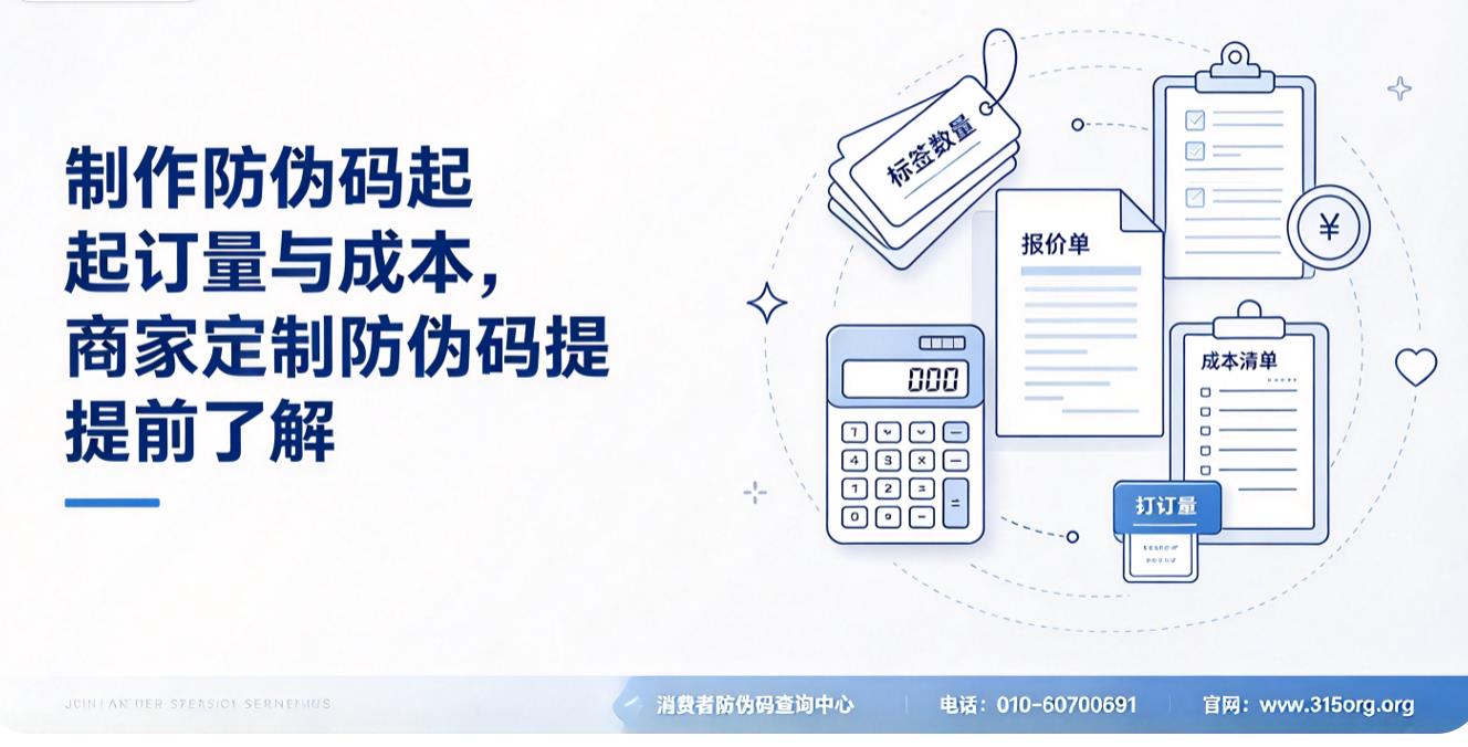 制作防伪码起订量与成本,商家定制防伪码提前了解 制作防伪码起订量与成本,商家定制防伪码提前了解