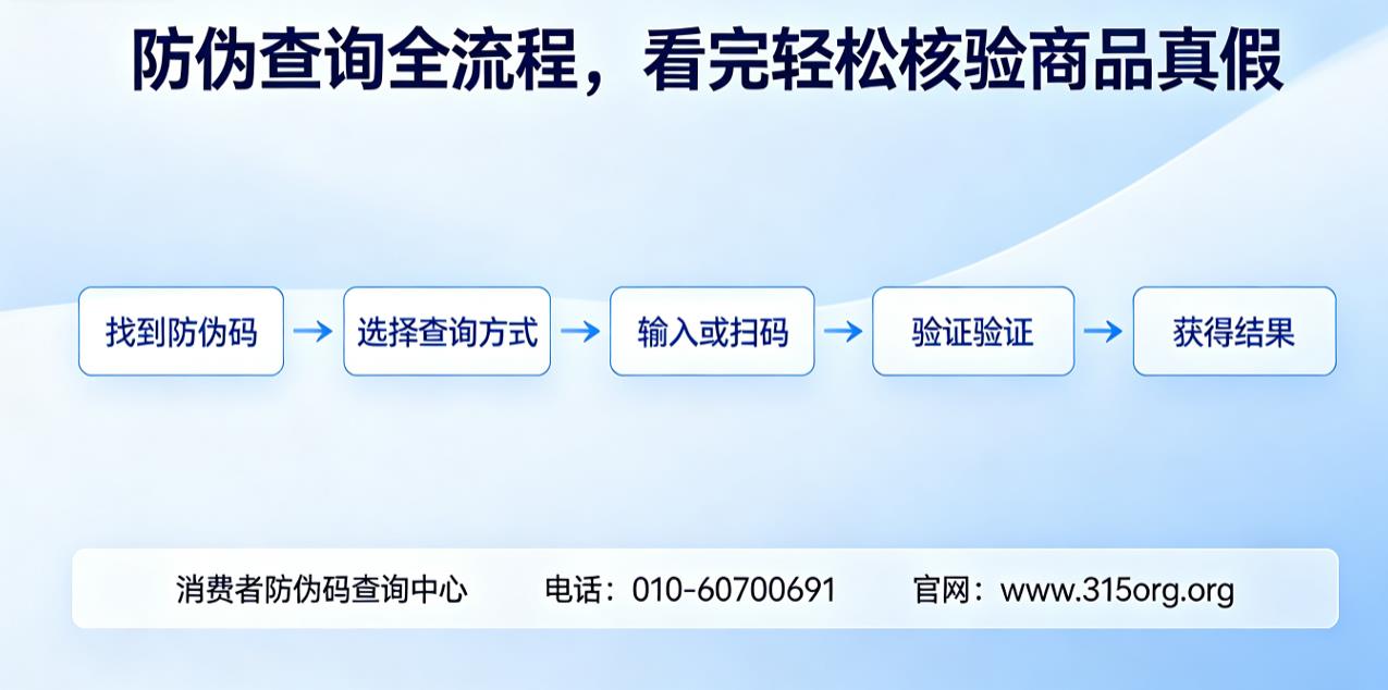 防伪查询全流程，看完轻松核验商品真假