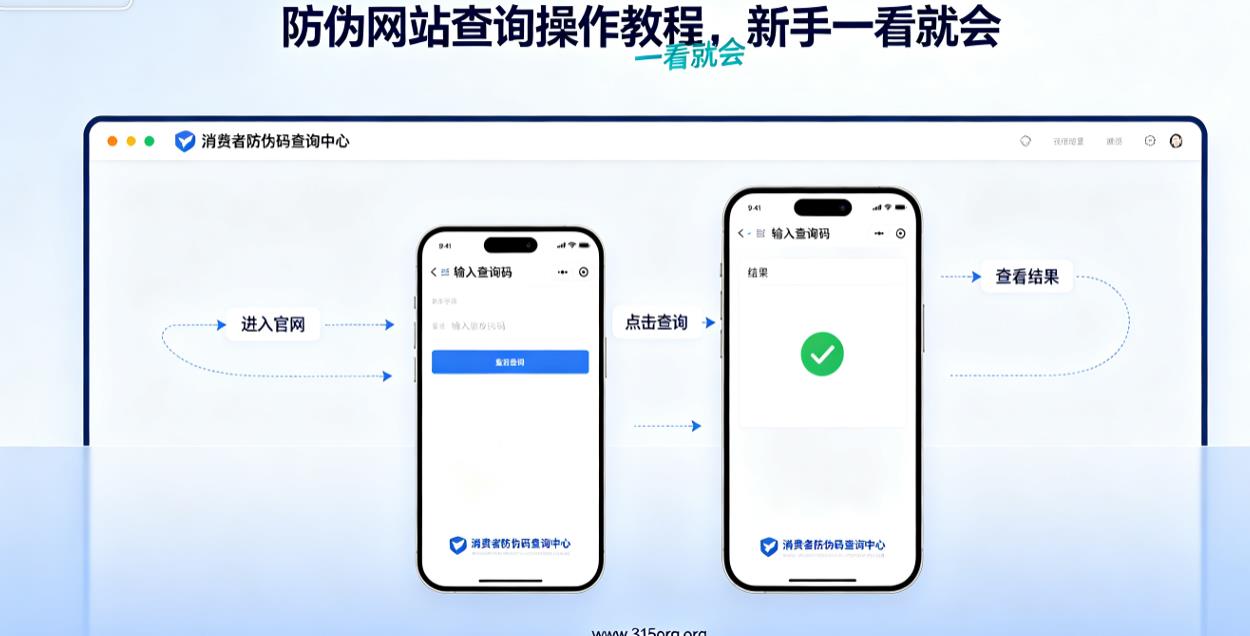 防伪网站查询操作教程，新手一看就会