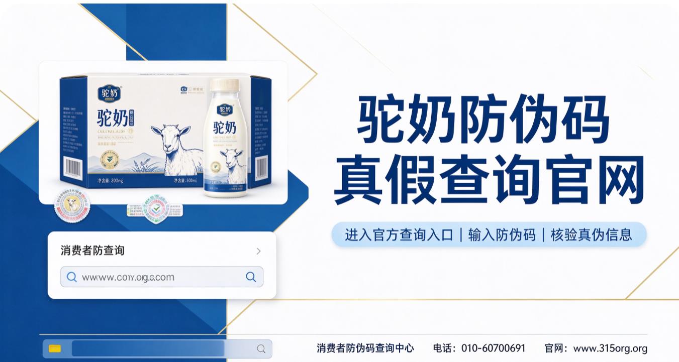 驼奶防伪码真假查询官网 驼奶防伪码真假查询官网