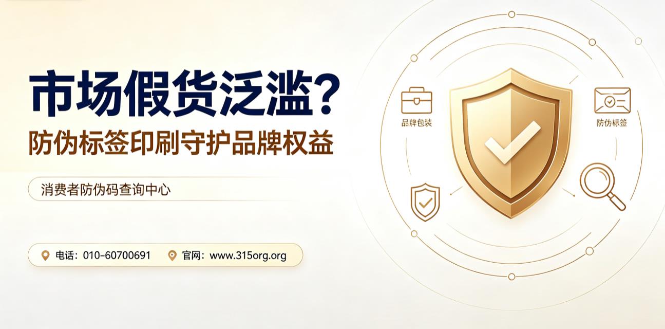 市场假货泛滥？防伪标签印刷守护品牌权益