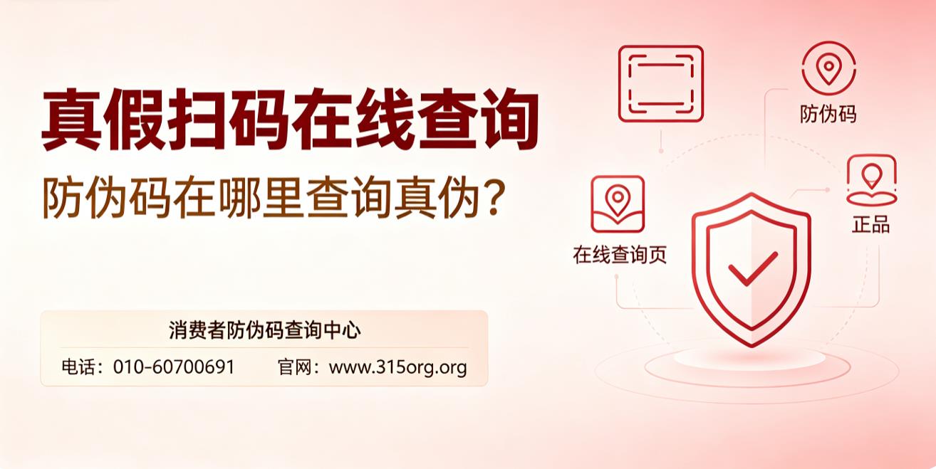 真假扫码在线查询，防伪码在哪里查询真伪？