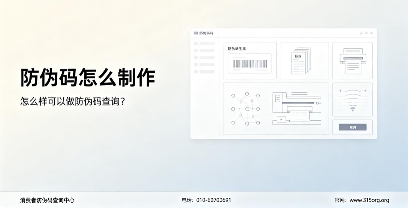 防伪码怎么制作，怎么样可以做防伪码查询？