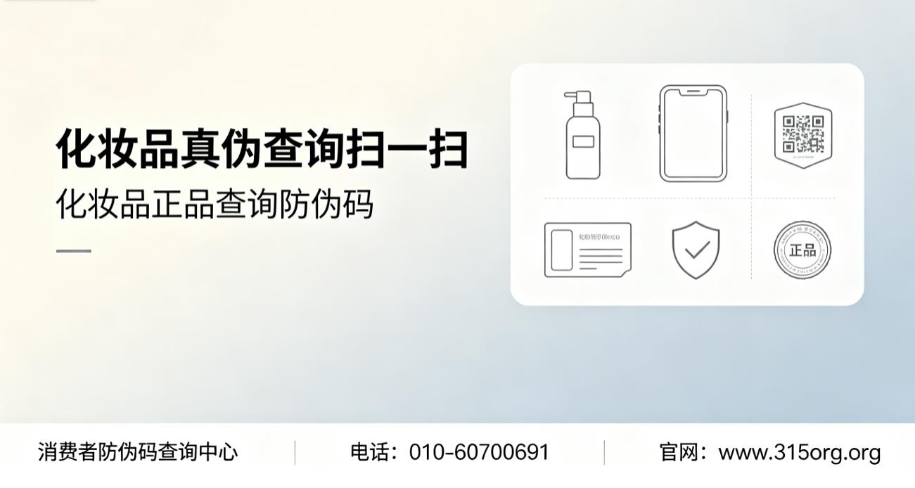 化妆品真伪查询扫一扫，化妆品正品查询防伪码