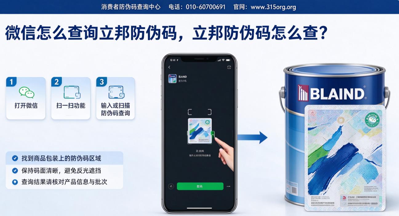 微信怎么查询立邦防伪码，立邦防伪码怎么查？