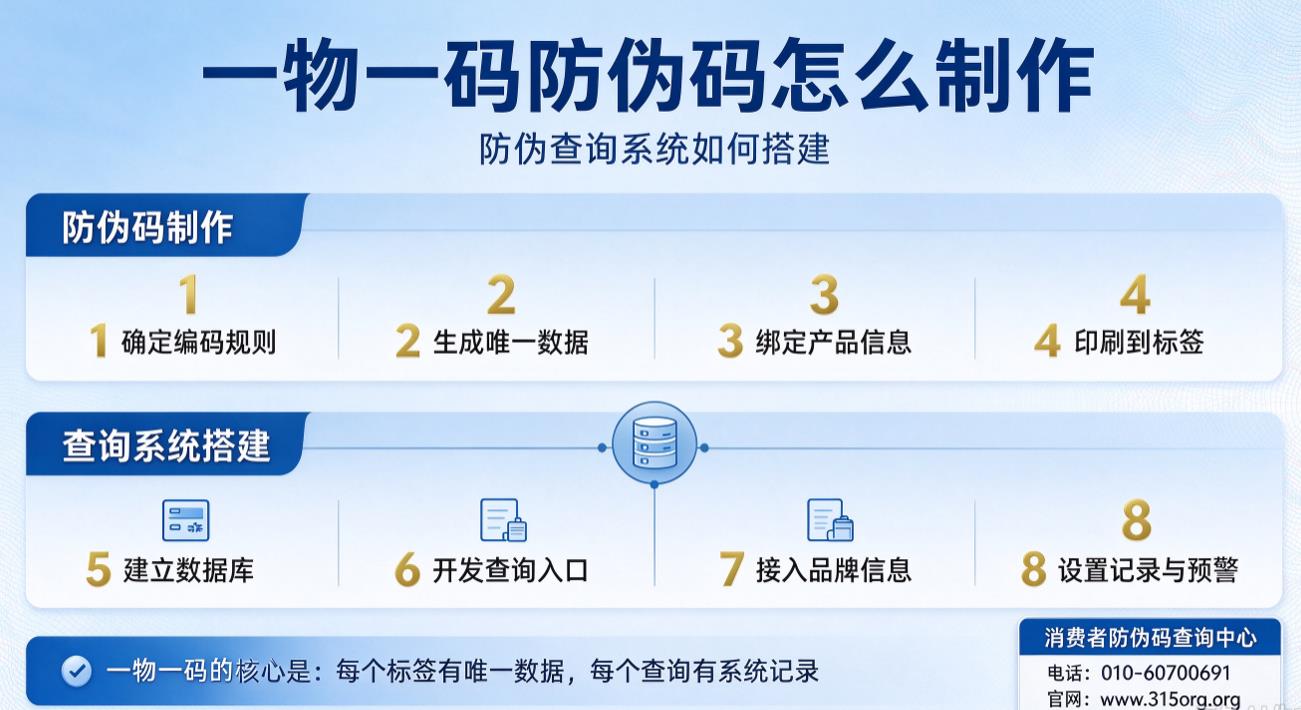 一物一码防伪码怎么制作，防伪查询系统如何搭建