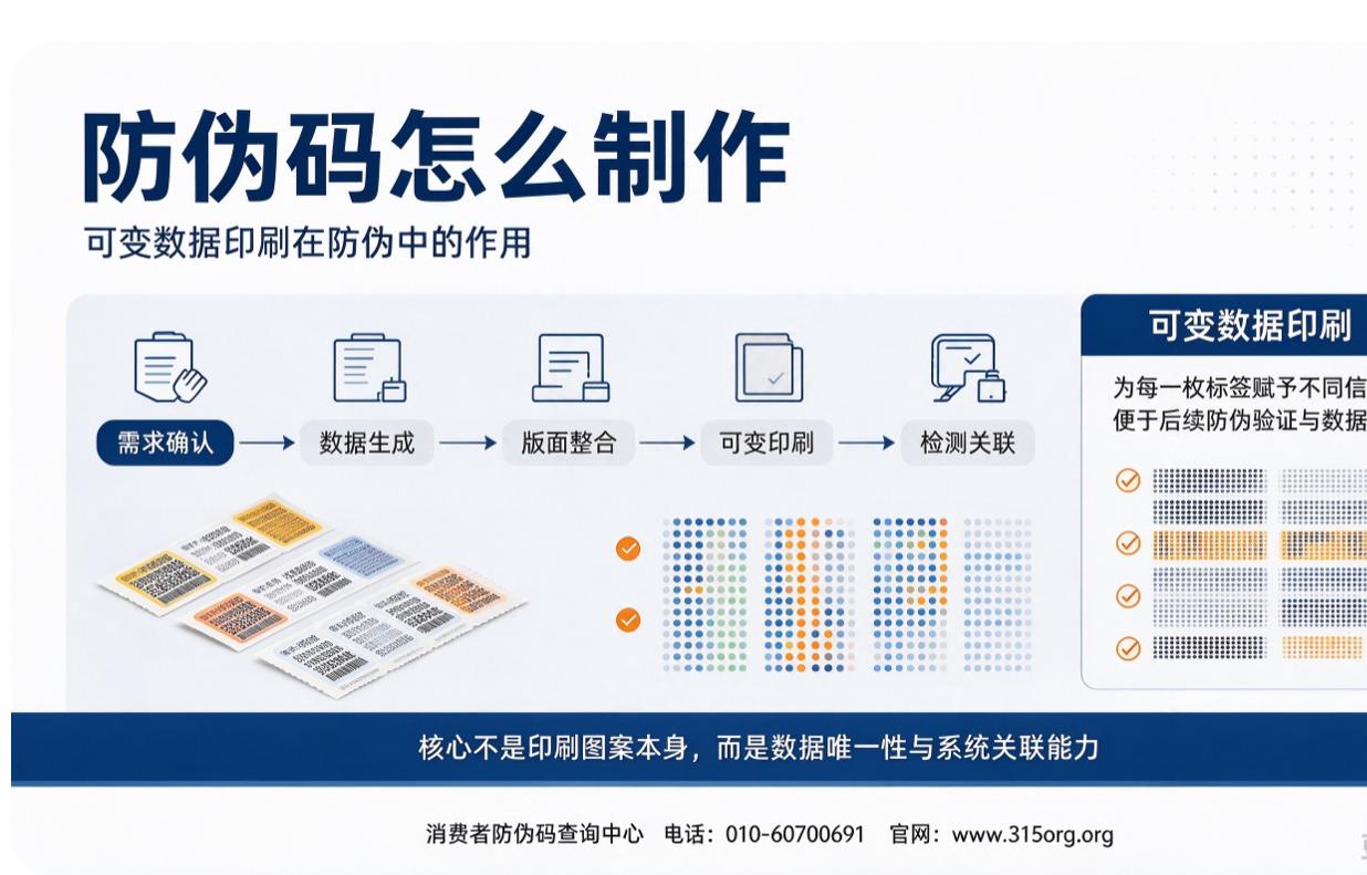 防伪码怎么制作,可变数据印刷在防伪中的作用 防伪码怎么制作,可变数据印刷在防伪中的作用